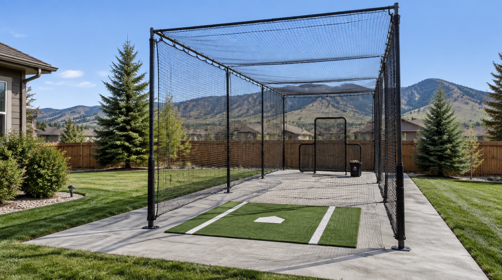 Batting Cage Slabs in Colorado