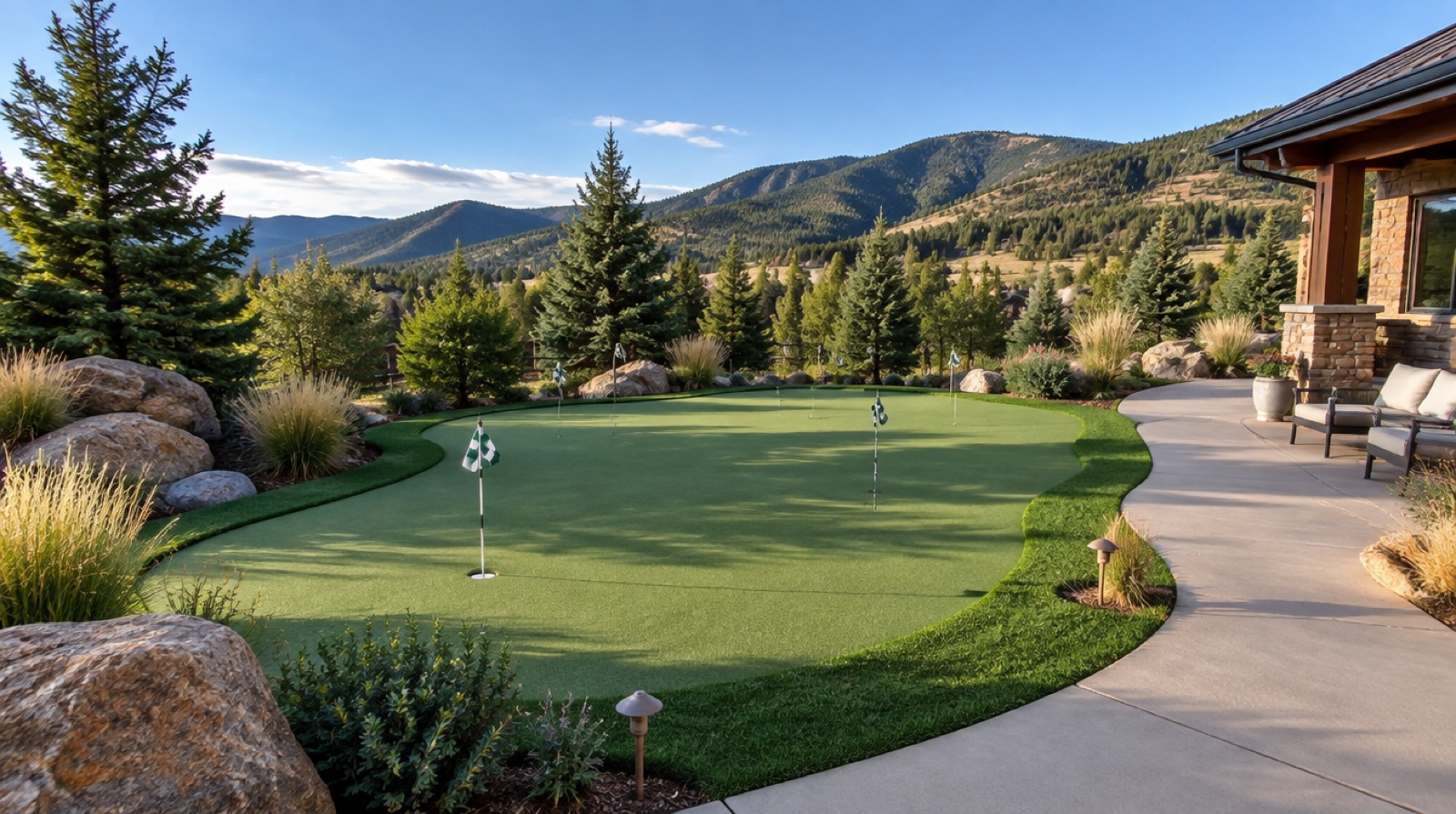 Putting Green Bases in Colorado