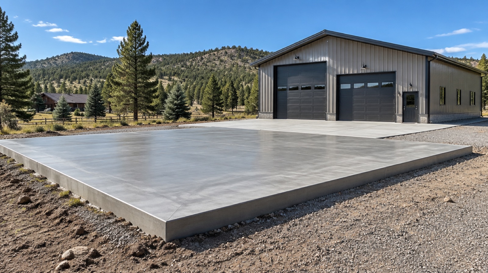 Shop & Garage Slabs in Colorado